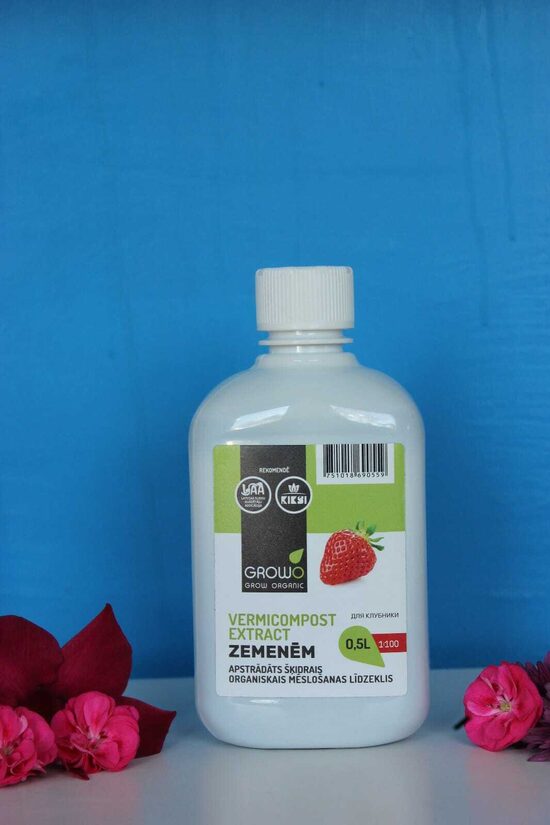 Vermikomposta ekstrakts zemenēm 0.5L