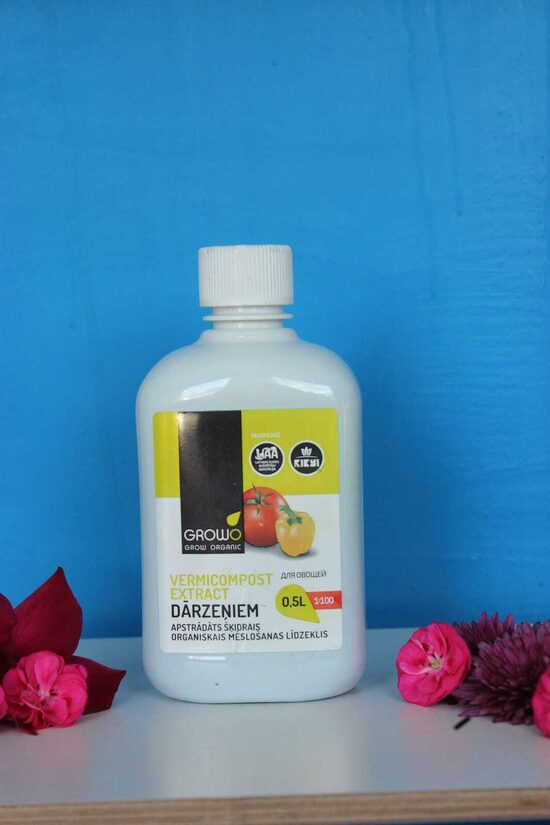 Vermikomposti uute vihanneksille 0,5L