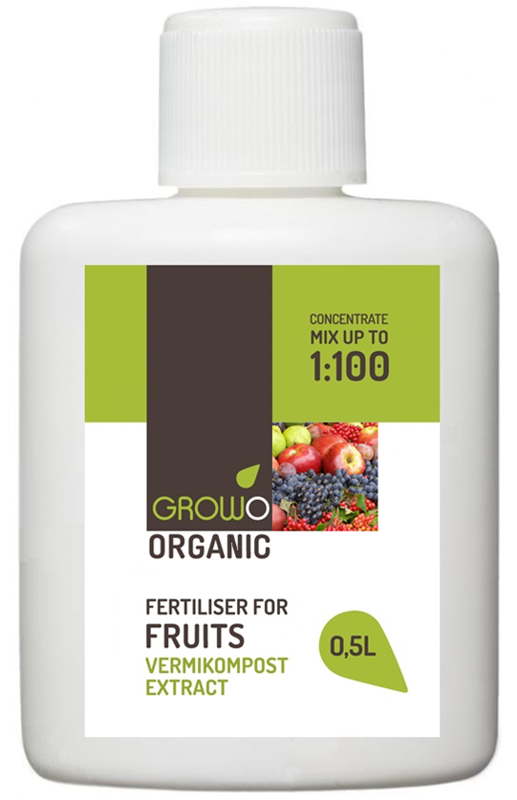 Organiskais mēslojums augļiem 0,5L